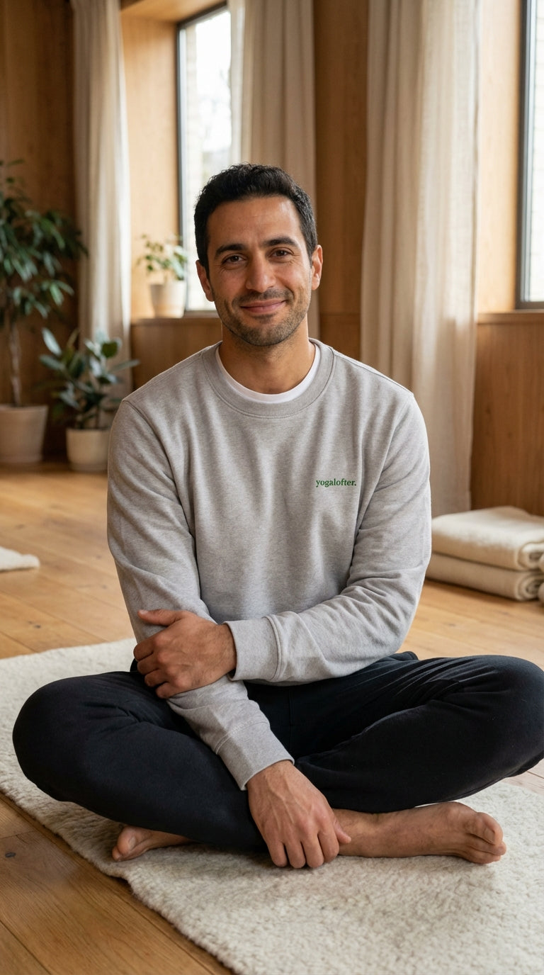 Yogalofter sweatshirt.