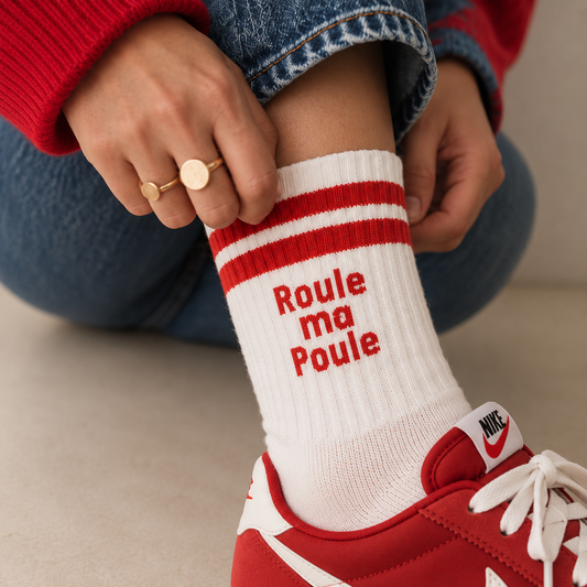 Les chaussettes Roule ma poule