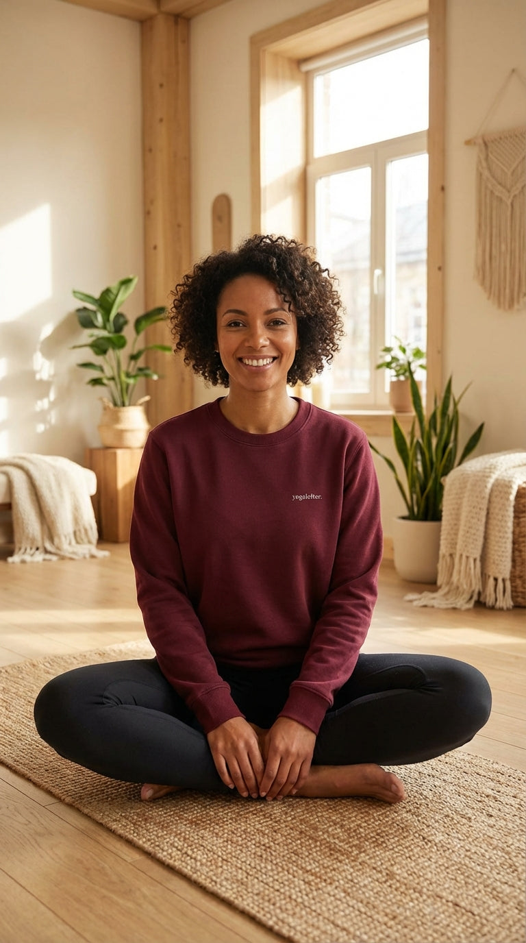 Yogalofter sweatshirt.