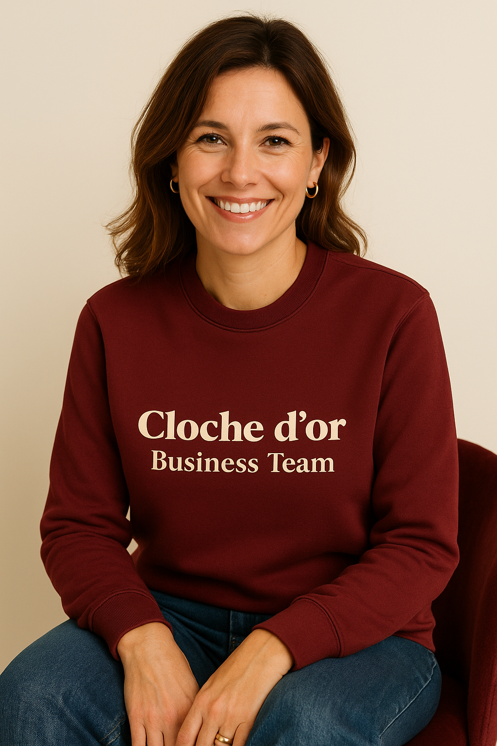 Sweat-shirt Cloche d'Or Business Team