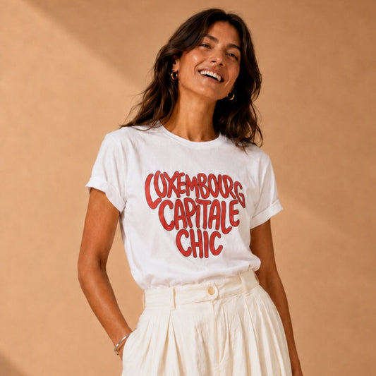 T-shirt Luxembourg Capitale Chic Heart