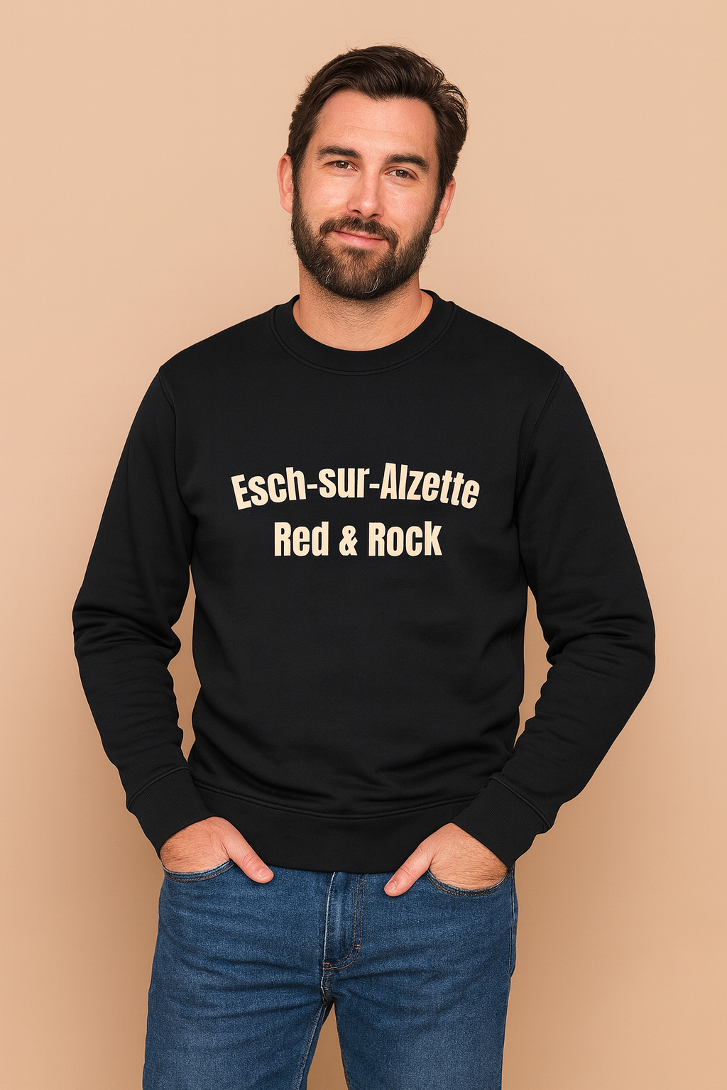 Esch-sur-Alzette Red &amp; Rock sweatshirt
