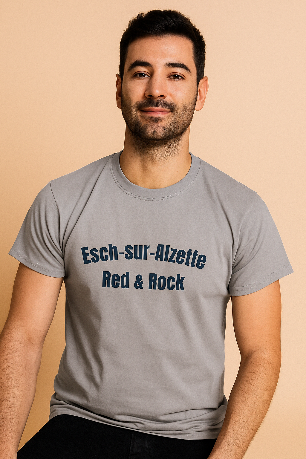 T-shirt Esch-sur-Alzette Red & Rock