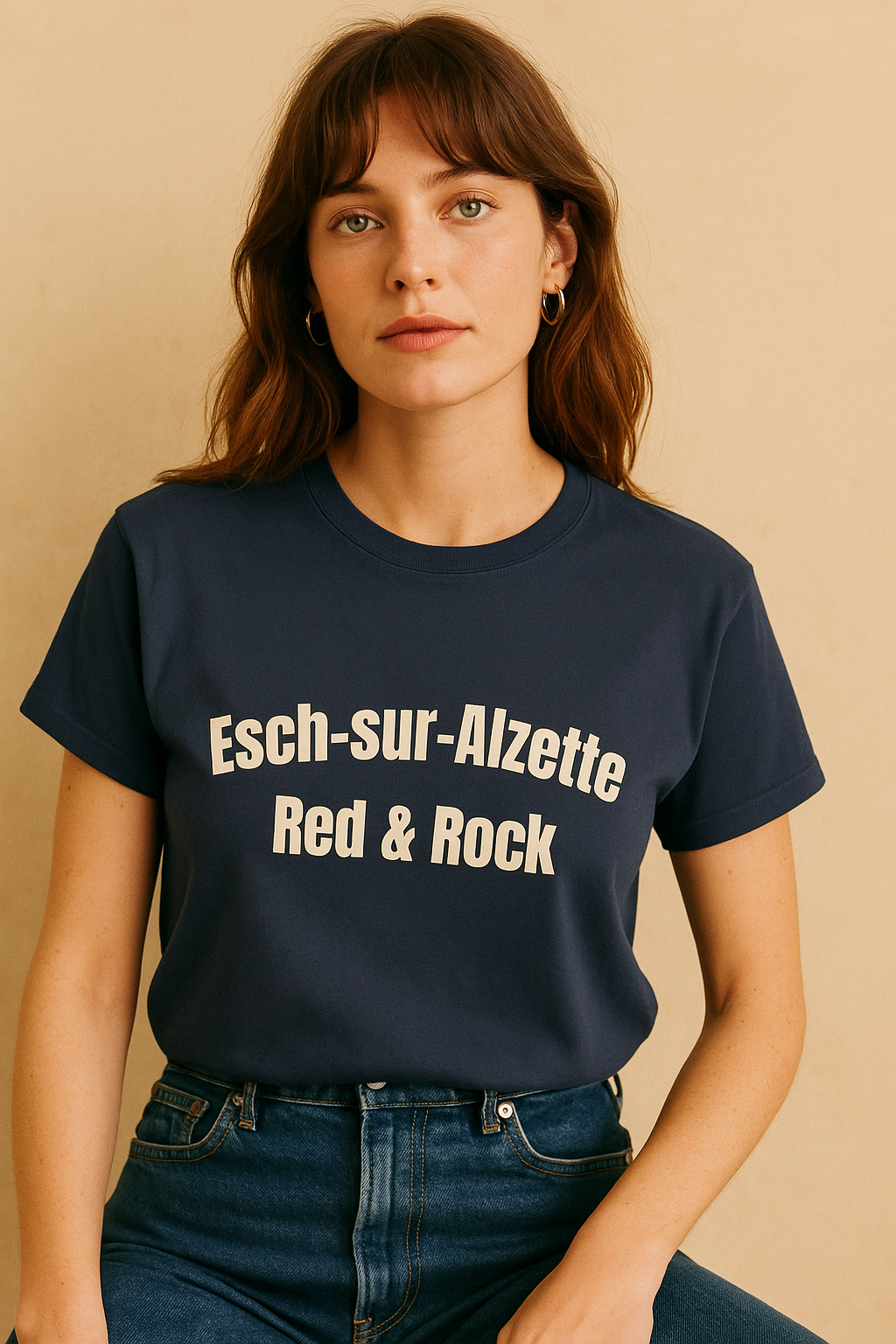 T-shirt Esch-sur-Alzette Red & Rock