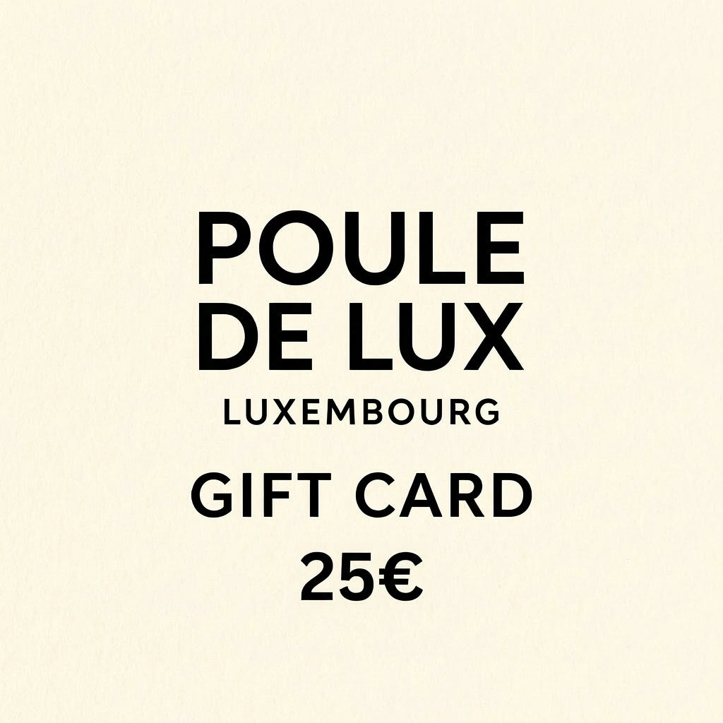 La carte cadeau Poule de Lux