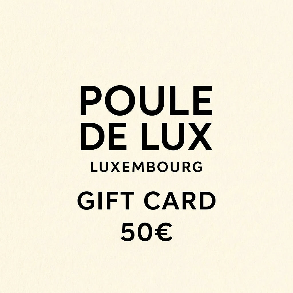La carte cadeau Poule de Lux