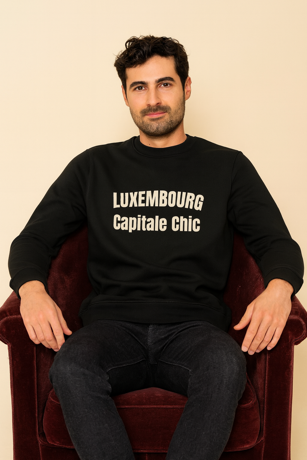 Sweat-shirt Luxembourg Capitale Chic – Poule de Lux