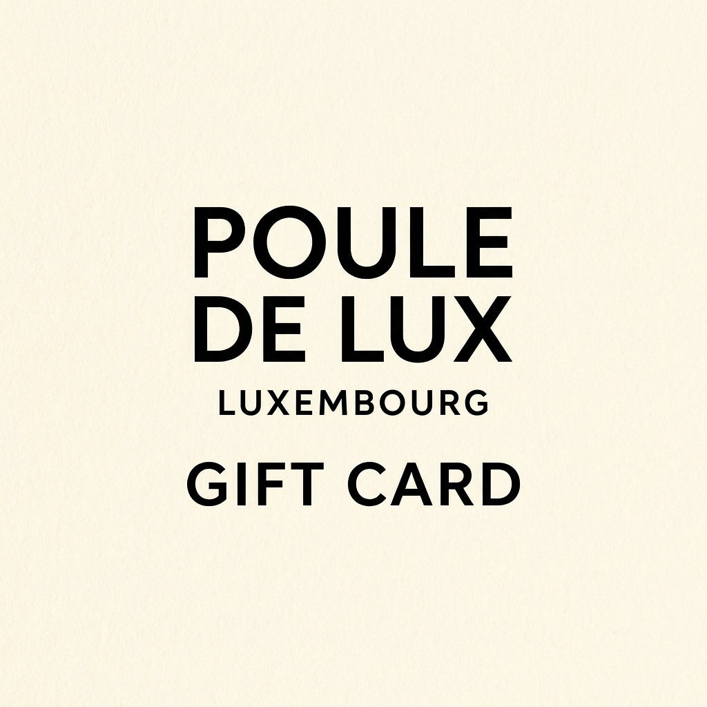 La carte cadeau Poule de Lux