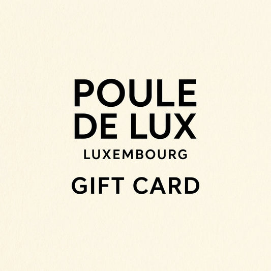 La carte cadeau Poule de Lux