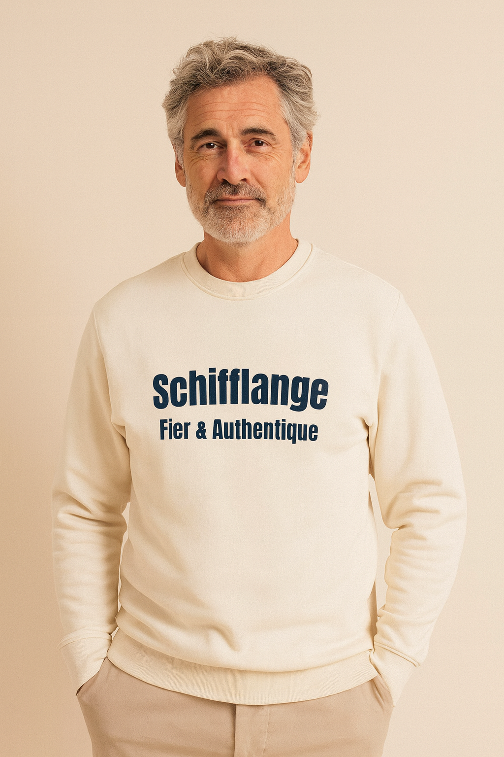 Sweat-shirt Schifflange Fier & Authentique – Poule de Lux