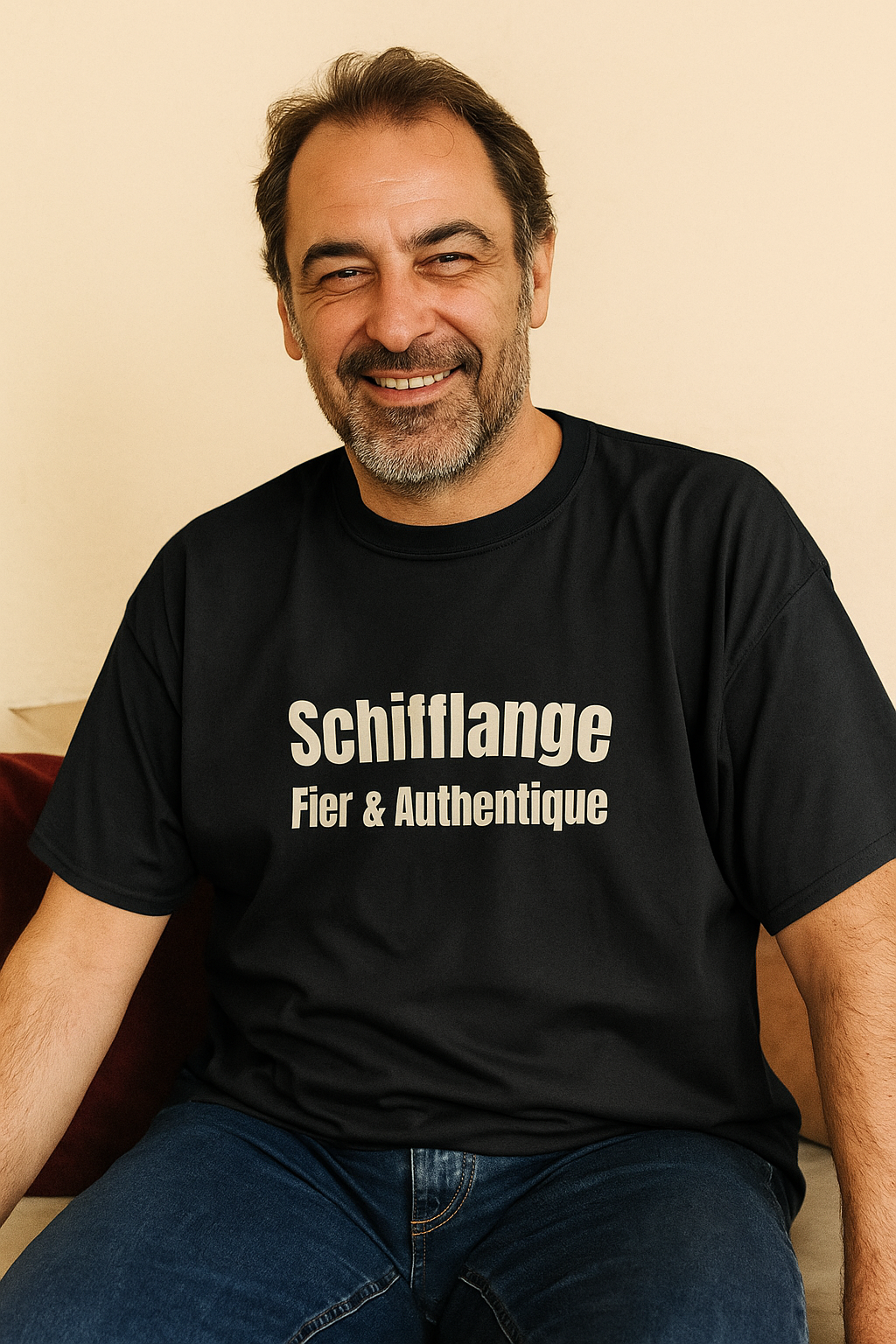 T-shirt Schifflange Fier & Authentique – Poule de Lux