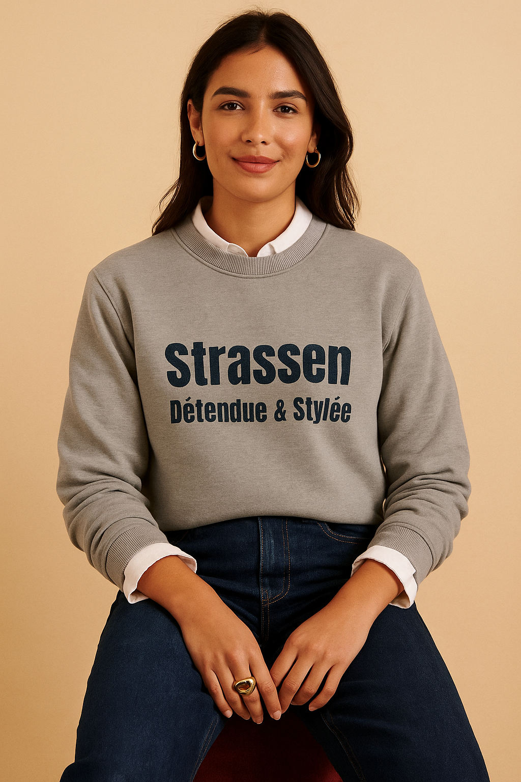 Relaxed and Stylish Strassen Sweatshirt