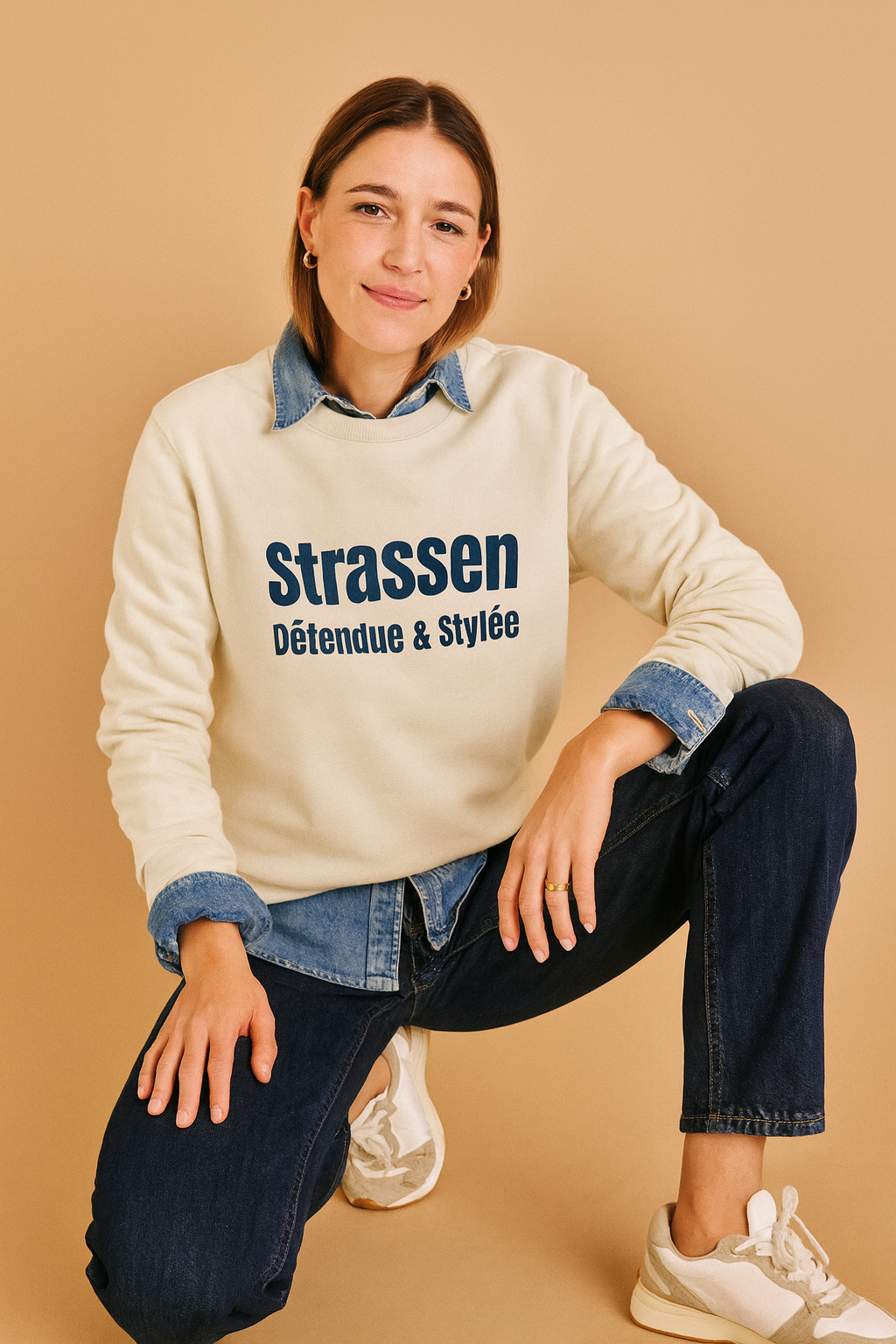 Relaxed and Stylish Strassen Sweatshirt