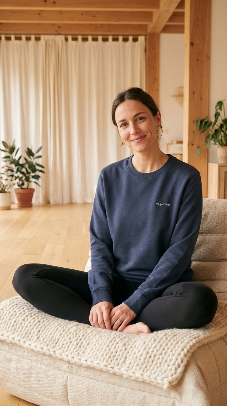 Yogalofter sweatshirt.