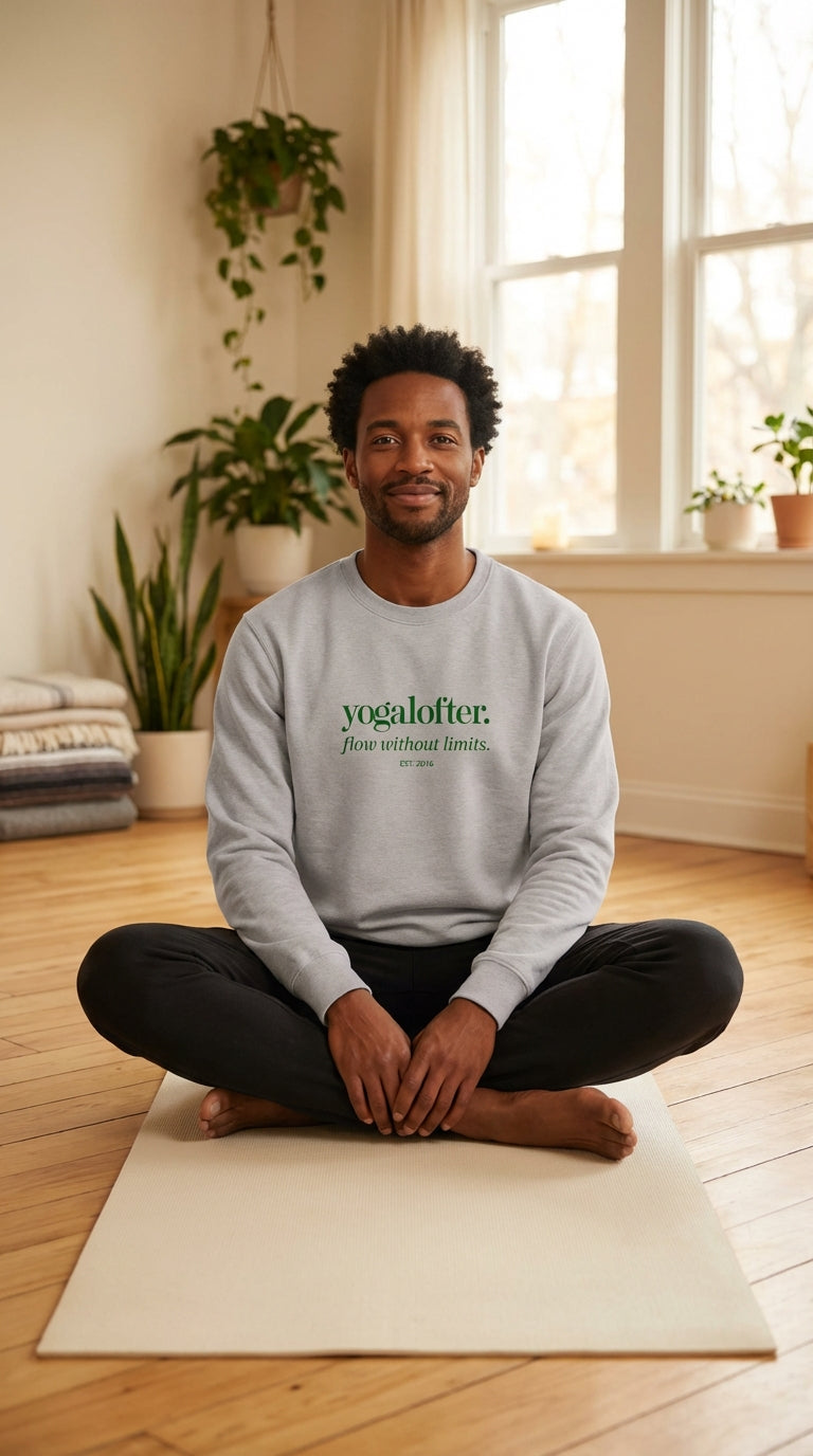 Sweatshirt yogalofter. flow without limits.