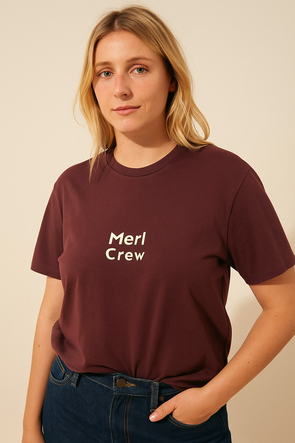 T-shirt Merl Crew